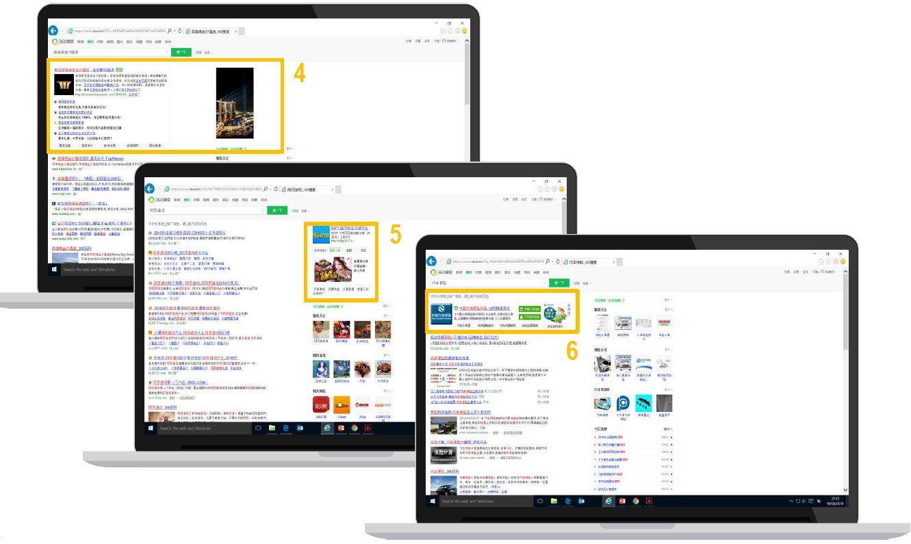 360 Search PPC campaign