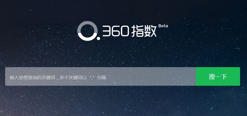 Basics of China Keyword Research: Qihoo Index